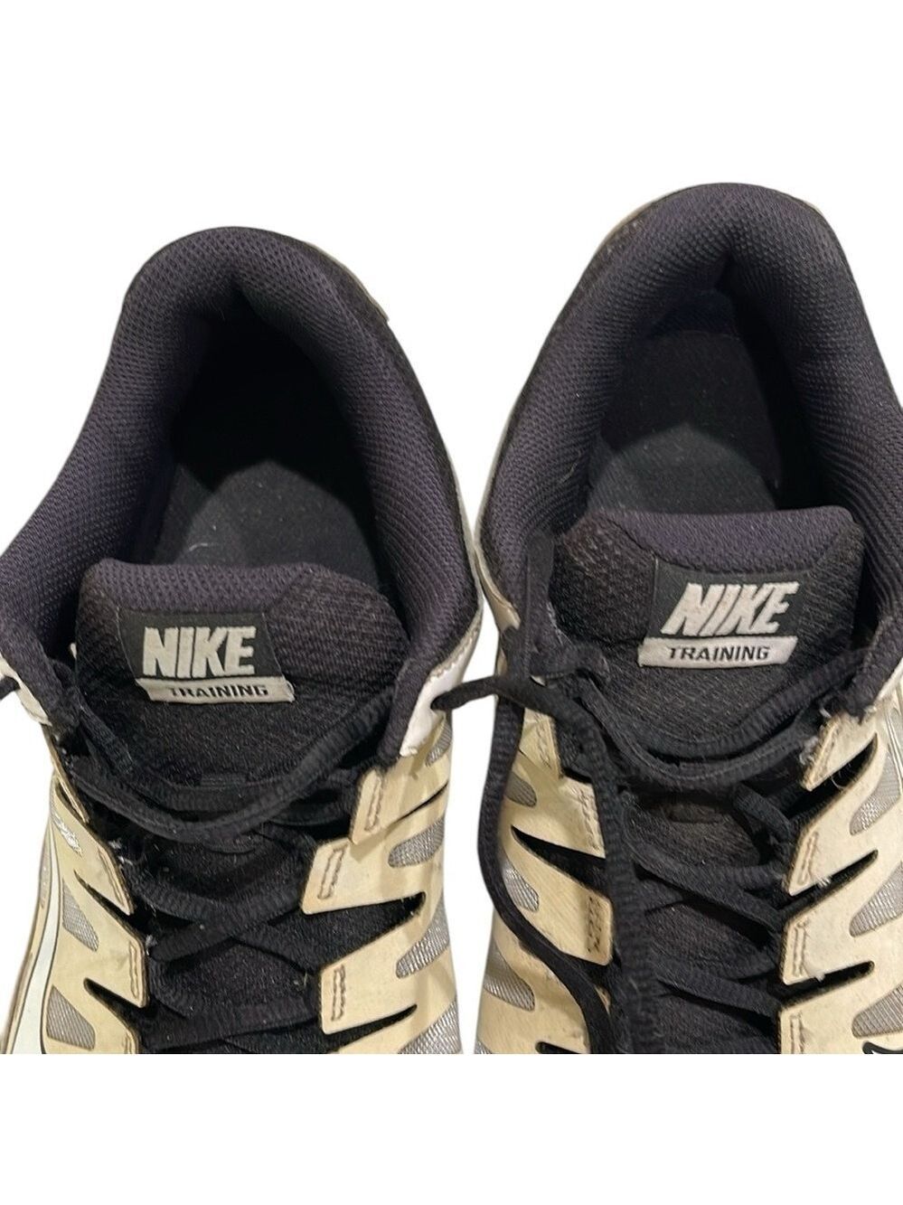 Nike REAX Training Sneakers Black White Cream SZ 11 Men - Picture 7 of 8